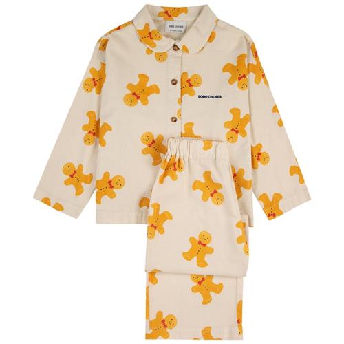 Bobo Choses Gingerbread All Over Lounge Set Offwhite 6-7 Y  Hvid  6-7 år  mand
