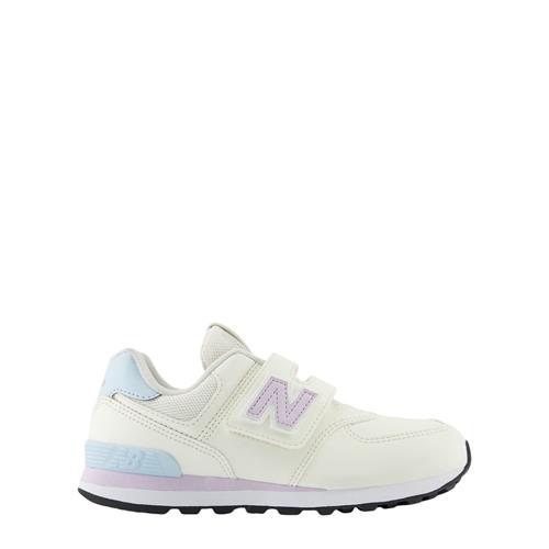 New Balance 574 Kids Sneakere Med Velcrostrop Sea Salt 31 EU  Hvid  31 EU  kvinde