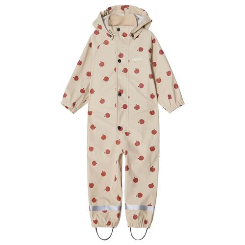 Kuling Leeds Uforet Regnovertræksdragt Foggy White Apple 110/116 cm  Hvid  110/116 cm  Unisex