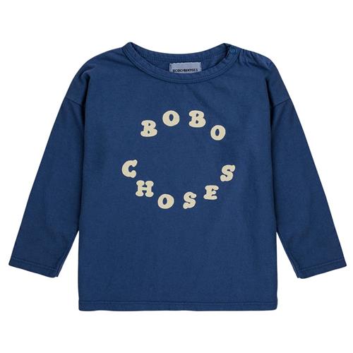 Bobo Choses Bobo Choses Circle Langærmet Baby T-shirt Blå 9 Months  Blå  9 måneder  Unisex
