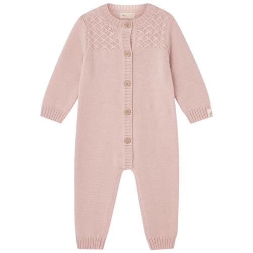 Little Jalo Strikket Uld-onepiece Blush Pink 68 cm  Lyserød  68 cm  Unisex