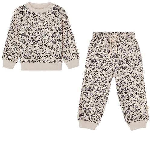 Buddy & Hope GOTS Martin Joggesæt Blueberry 74/80 cm  Beige  74/80 cm  Unisex