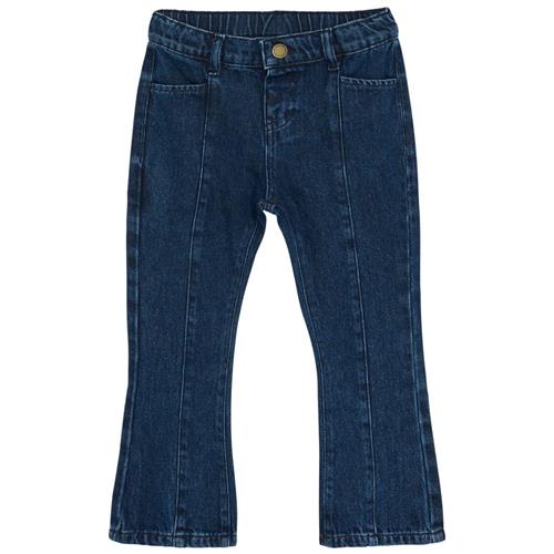 EnFant Jeans Dark Blue Denim 104cm  Marineblå  104 cm  kvinde