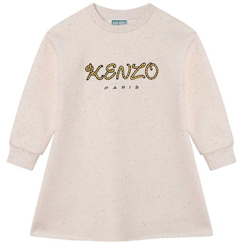 Kenzo Logo Kjole Cremefarvet 14 Y  Creme  14 år  kvinde