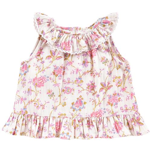 Louise Misha Tanktop Til Baby Cream Bucolia Fields 24 Months  Lyserød  24 måneder  kvinde