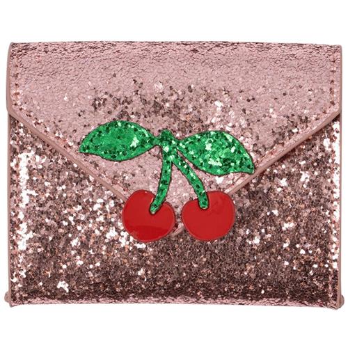 Konges Sløjd Love Letter Wallet - Pink Glitter One Size      Unisex