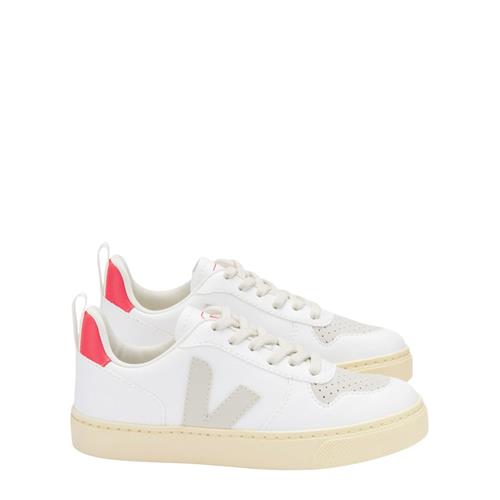 Veja V-10 Sneakere White Pierre Rose-Fluo 32 EU  Hvid  32 EU  Unisex