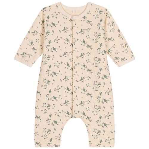 Petit Bateau Mønstret Heldragt Cremefarvet 1 months  Creme  1 måneder  Unisex