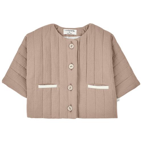 1+ in the family Heidi Jakke Clay 1 months  Beige  1 måneder  Unisex
