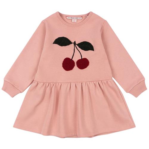 Konges Sløjd Lou Terry Sweat Dress Ocs Mellow Rose 4 Y  Lyserød  4 år  kvinde