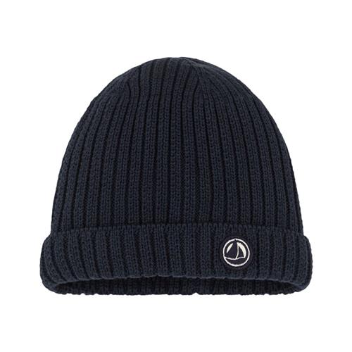 Petit Bateau Strikket Hue Navyblå 3-6 Months  Marineblå  3-6 måneder  Unisex