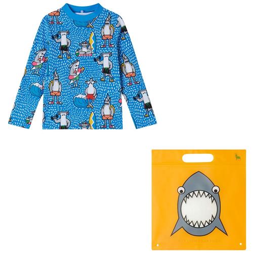 Stella McCartney Kids Mønstret UV-trøje Blå 3 Y  Blå  3 år  mand