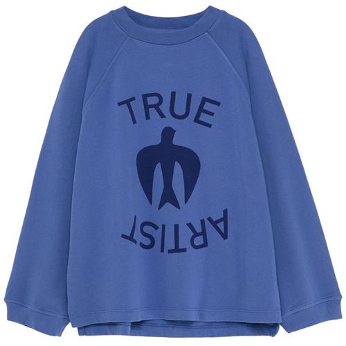 True Artist Nº12 Langærmet T-shirt Iris Blue 4-5 Y  Blå  4-5 år  Unisex