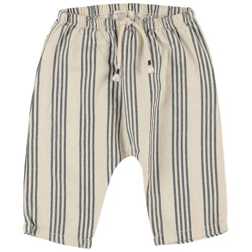 My Little Cozmo Cosimo Vintage Stribet Babybukser Elfenben 9 months  Creme  9 måneder  mand