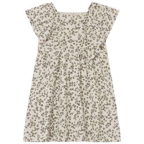 garbo&friends Mønstret Kjole Sorrel Ecru 98/104 cm  Creme  98/104 cm  kvinde