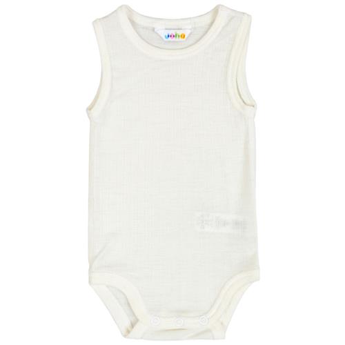 Joha Uld-bodysuit Naturhvid 60 cm  Creme  60 cm  Unisex