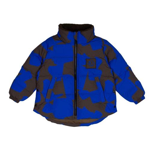 Wynken Paris Mønstret Dunjakke Blue Suaves 4 Y  Blå  4 år  Unisex