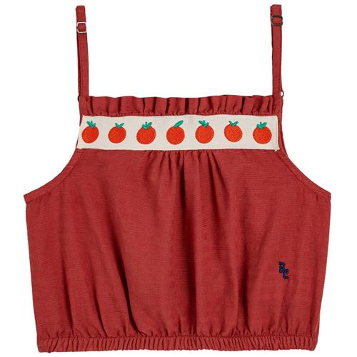 Bobo Choses Tomato Tanktop Rød 4-5 Y  Rød  4-5 år  kvinde