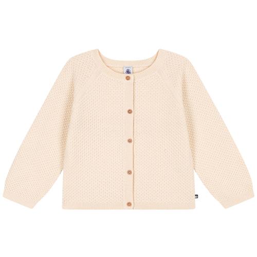 Petit Bateau Cardigan Beige 6 Y  Beige  6 år  kvinde