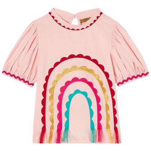 Stella McCartney Kids Top Med Broderi Lyserød 12 Y  Lyserød  12 år  kvinde