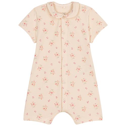 Petit Bateau Blomstret Romper Lyserød 1 months  Hvid  1 måneder  kvinde