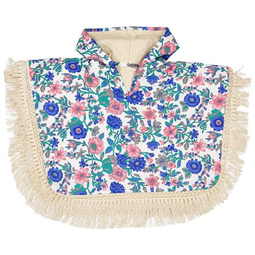 Louise Misha Mael Badekappe Blue Summer Meadow 3-6 Y  Blå  3-6 år  kvinde