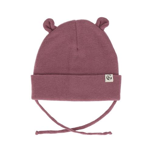 Gullkorn Design Trax Wool Baby Beanie Berry Purple 56/68 cm  Lilla  56/68 cm  Unisex