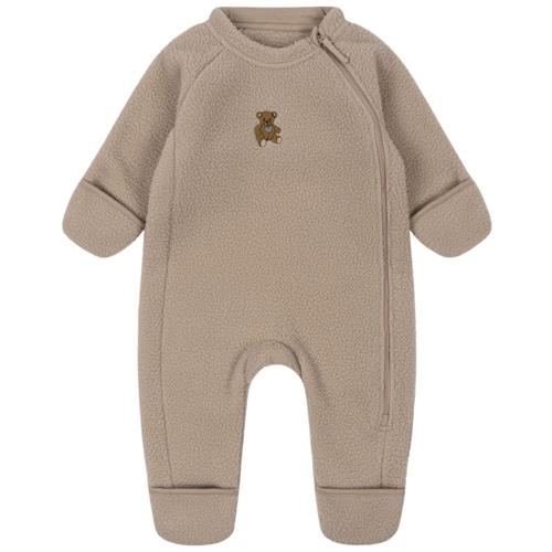 Konges Sløjd Safa Onesie Grs Oxford Tan 0-1 months  Brun  0-1 måneder  Unisex