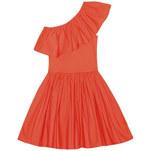 Molo GOTS Chloey Kjole Red Clay 98/104 cm  Rød  98/104 cm  kvinde
