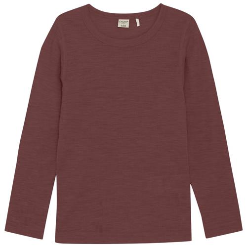 Celavi Langærmet T-shirt Wild Ginger Melange 130 cm  Brun  130 cm  Unisex