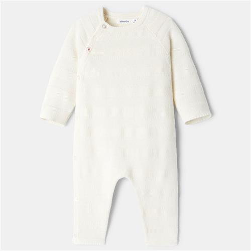 Absorba Strikket Jumpsuit Blanc Ivoire 5 Y  Hvid  5 år  Unisex