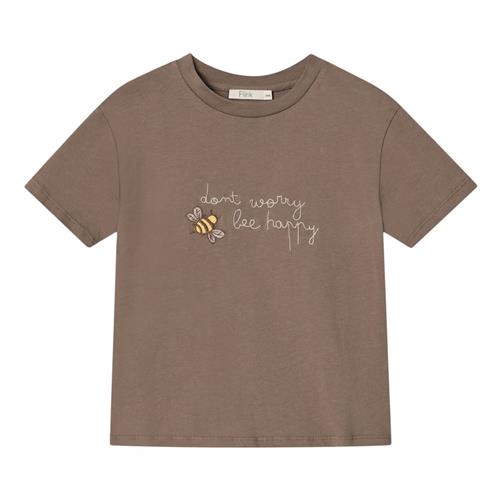 Fliink Sommer Bee T-shirt Pine Bark 2 Y  Brun  2 år  Unisex