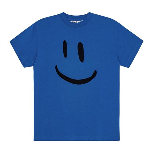 Molo GOTS Roxo T-shirt Lapis Blue 140 cm  Blå  140 cm  Unisex