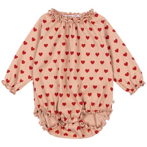 Konges Sløjd Chleo Body Coeur Mahogany 12 months  Rød  12 måneder  Unisex