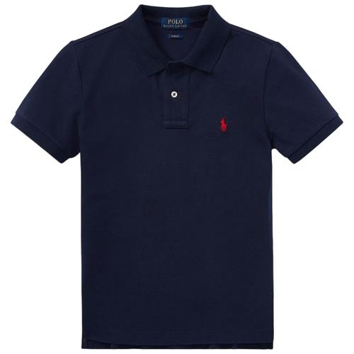 Ralph Lauren The Iconic Polo Shirt I Mesh Refined Navy 2 Years  Marineblå    mand