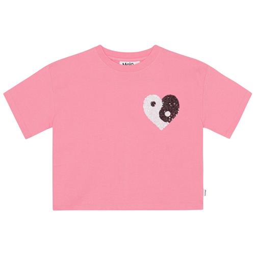 Molo GOTS Reinette T-shirt Confetti 176 cm  Lyserød  176 cm  kvinde