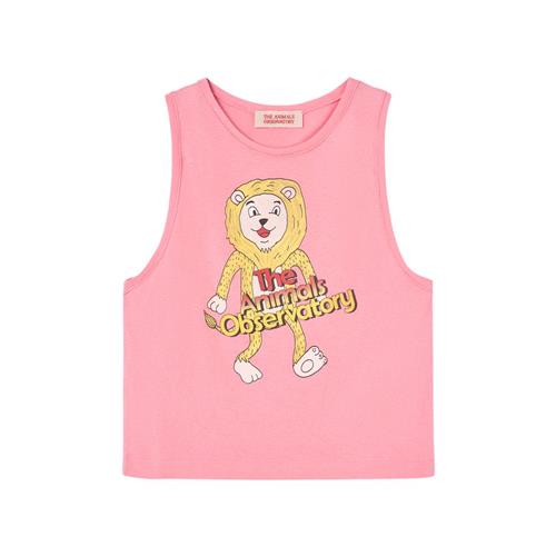 The Animals Observatory Frog Kid Tank Top Pink 3 Y  Lyserød  3 år  Unisex