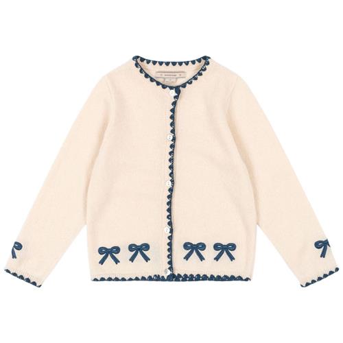 Konges Sløjd Collette Strikket Cardigan Off White 3 Y  Hvid  3 år  kvinde