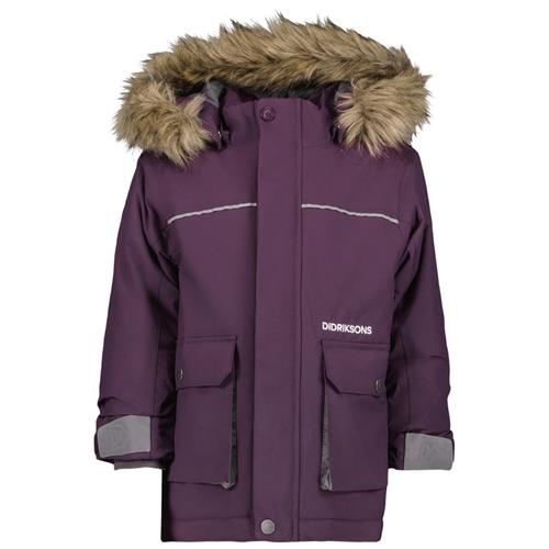 Didriksons Kure Kids Parka Plumb 100 cm  Lilla  100 cm  Unisex