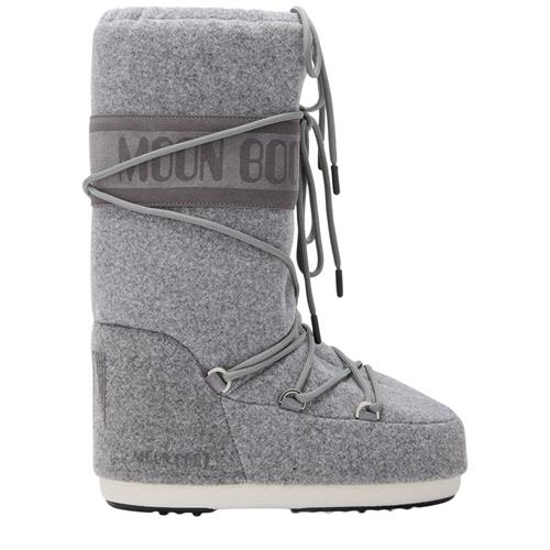Moon Boot Ikon Snestøvler Grey MB ICON FELT GREY  Grå    Unisex