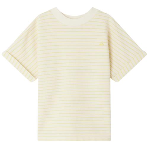 Bonpoint Farah Stribet T-shirt Gul 12 Y  Gul  12 år  Unisex