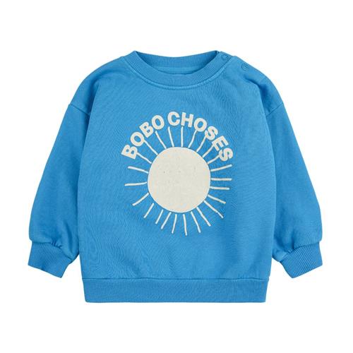 Bobo Choses Baby Sol Sweatshirt Turquoise 12 months  Blå  12 måneder  Unisex