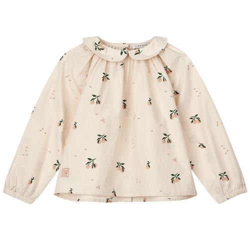 Liewood Rhea Bluse Peach/Seashell 92 cm  Creme  92 cm  kvinde