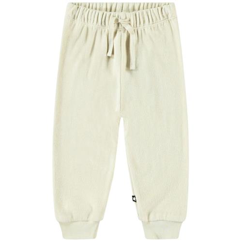 Molo GOTS Sigo Joggingbukser White Noise 74 cm  Creme  74 cm  Unisex