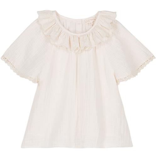 Louise Misha Antoinette Bluse Hvid 3 Y  Hvid  3 år  kvinde