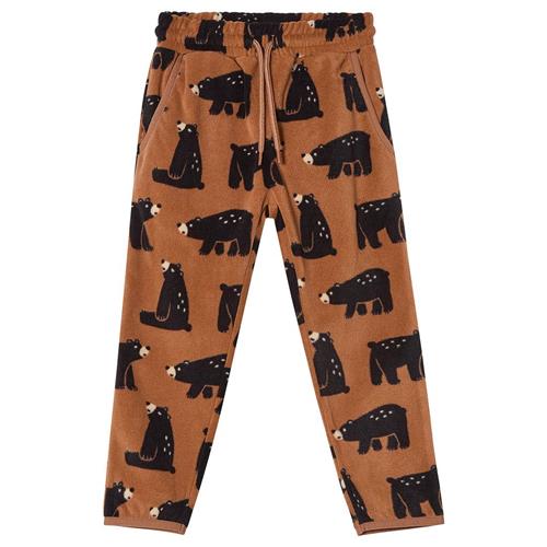 Kuling Northpole Genanvendte Fleecebukser Black Bear 68 cm  Brun  68 cm  Unisex