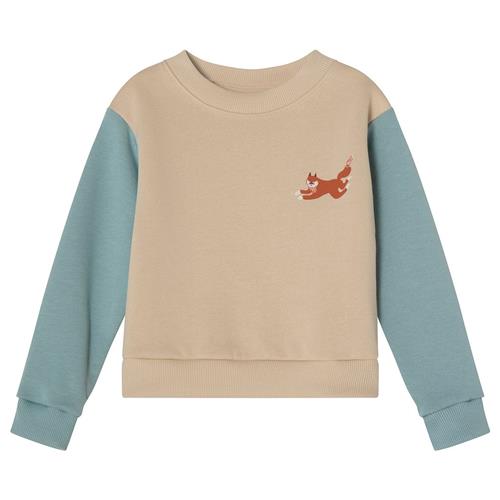 Kuling GOTS Heraklion Sweatshirt Madelen Möllard Fox 86/92 cm  Beige  86/92 cm  Unisex