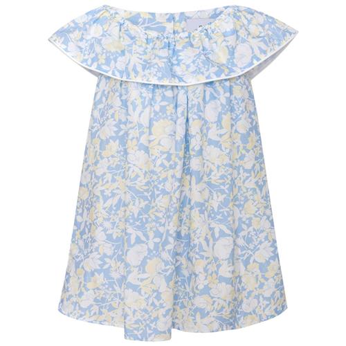 Paade Mode Blomstret Kjole Anemone Blue 4 Y  Blå  4 år  kvinde