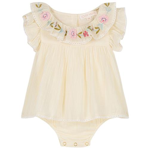 Louise Misha Bodykjole Gul 3 Months  Gul  3 måneder  kvinde