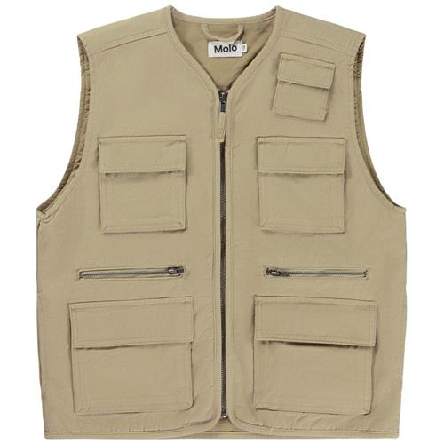 Molo Haiko Vest Ridge 128 cm  Beige  128 cm  mand